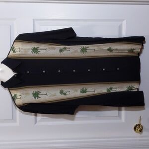 Vintage Classic Look Hollis River Hawaiian Tropical Shirt, XLT